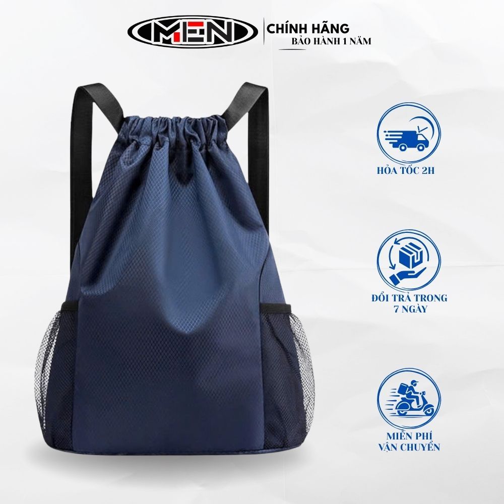 Balo có dây rút sinh viên du lịch thể thao đựng bóng siêu to 50CM M.E.N gsr [cỡ đại]