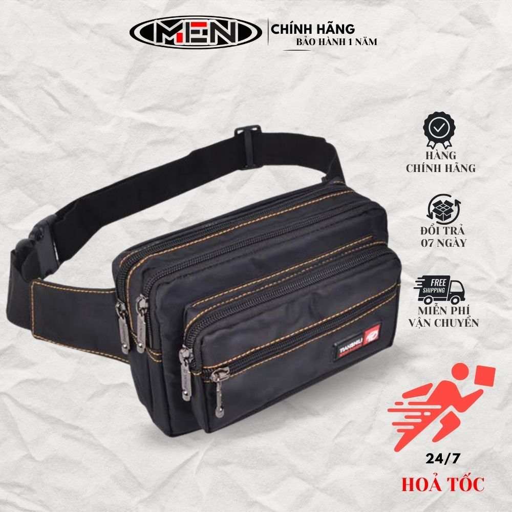 Túi đeo chéo đeo hong đeo bao tử, nịt bụng đa năng ngang kéo tian đa năng M.E.N k501 {flashsale}