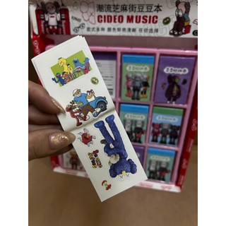 Khay 36 cuốn sổ sticker hình dán Cideo Music cho bé trang trí