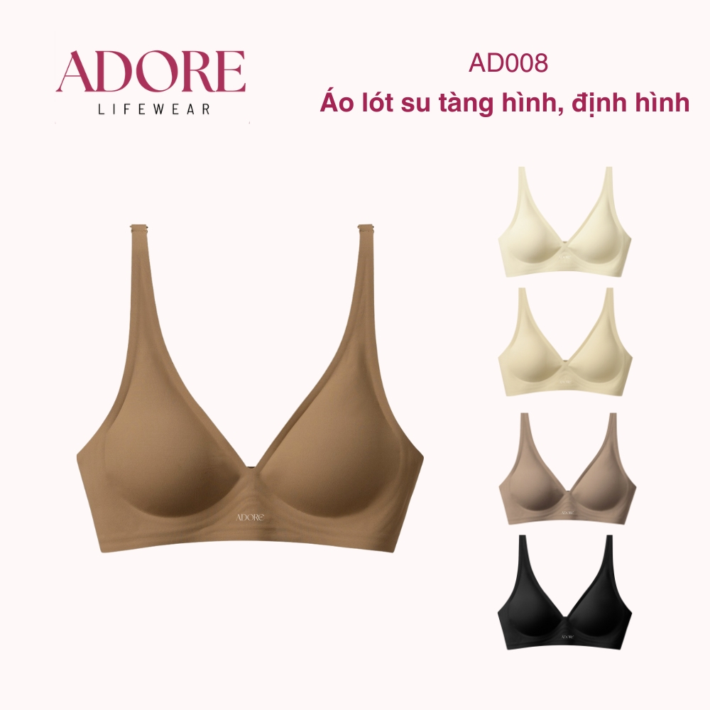 Áo Lót Su Tàng Hình Che Ngấn Lưng Chống Xệ Định Hình Ngực ADORE AD008