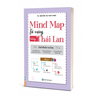 Sách - Mind map Từ Vựng Tiếng Thái Lan dành cho người bắt đầu