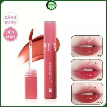 Son Tint Bóng INTO YOU One Shot Lip Tint Độ Bóng Cao Môi Căng Bóng Chính Hãng - Mibebe