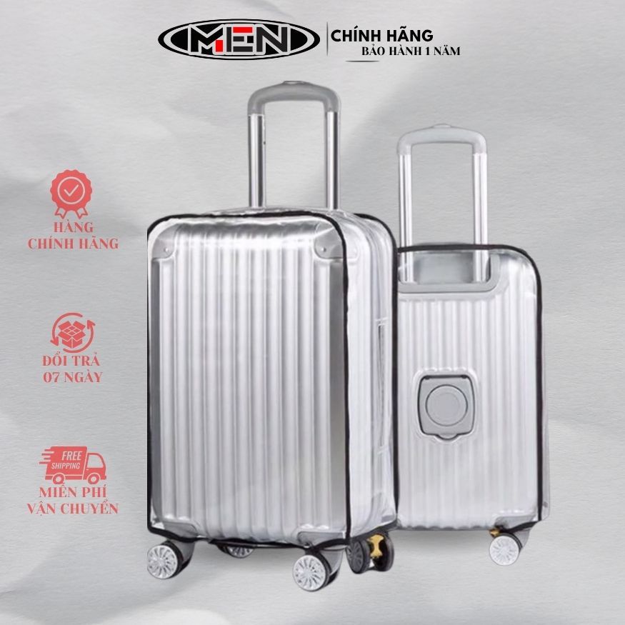 Vải Bọc trùm Vali vải - nhựa Size 20- 24- 28inch k15 M.E.N (nâu, hồng,xanh,đen)