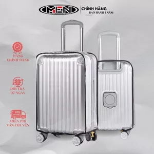 Vải Bọc trùm Vali vải - nhựa Size 20- 24- 28inch k15 M.E.N (nâu, hồng,xanh,đen)
