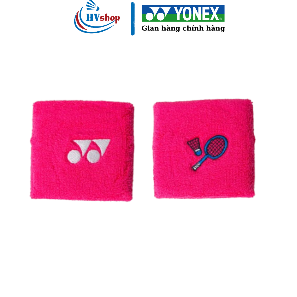 Băng chặn mồ hôi cổ tay Yonex Y024-08514 chính hãng, pack 1in1, thấm hút mồ hôi