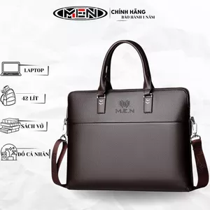 Cặp da văn phòng doanh nhân M.E.N sang trọng cao cấp laptop 15 inch tiện lợi SKU56 [BẢO HÀNH 1 NĂM]