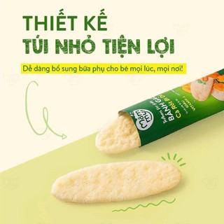 Bánh ăn dặm gạo dẹt rau củ Mămmy cho bé tập nhai bổ sung dinh dưỡng, hỗ trợ tiêu hóa cho bé 7 tháng