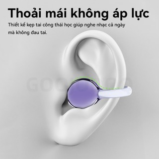 Tai nghe không dây kẹp thể thao GOOJODOQ Bluetooth 5.3 Kết nối ổn định Cảm ứng thông minh và Trợ lý AI Móc điều chỉnh