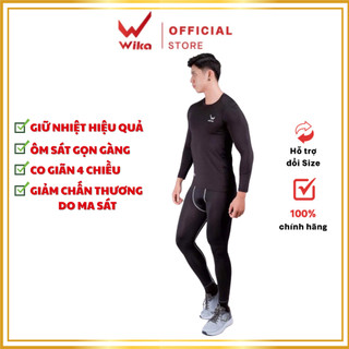 Quần Giữ Nhiệt Wika Combat, Chất Liệu Polyester, Nhẹ Ôm Thoáng Khí,Co Giãn 4 Chiều