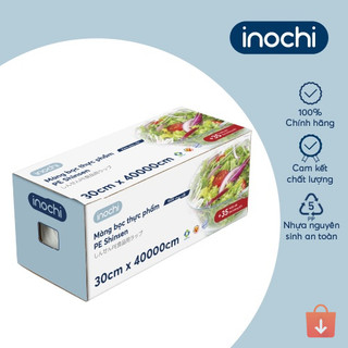 Màng bọc thực phẩm PE Shinsen Inochi – nhựa PE an toàn, dẻo dai, giữ thực phẩm tươi lâu, có dao cắt tiện lợi