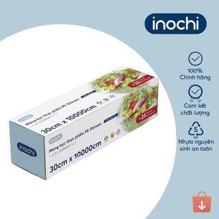 Màng bọc thực phẩm PE Shinsen Inochi – nhựa PE an toàn, dẻo dai, giữ thực phẩm tươi lâu, có dao cắt tiện lợi