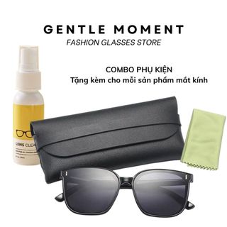 [COMBO PHỤ KIỆN] Ví da bảo vệ kính hoặc túi dây rút chống trầy xước và khăn lau kính mềm mịn nước xịt kính đa năng