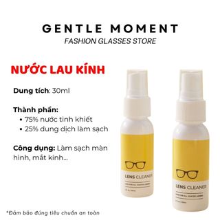 [COMBO PHỤ KIỆN] Ví da bảo vệ kính hoặc túi dây rút chống trầy xước và khăn lau kính mềm mịn nước xịt kính đa năng