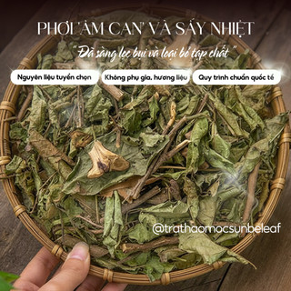 [CHÍNH GỐC] Trà Xạ Đen Hòa Bình Sunbeleaf - Phòng Ngừa Ung Thư Và Hỗ Trợ Điều Trị Xơ Gan - Túi Zip 25 Đến 50 Gói