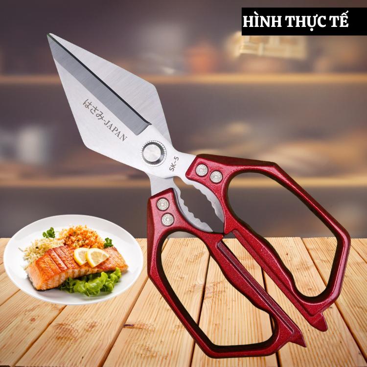 Kéo nhà bếp chuyên dụng hàng nội địa Japan bằng thép trắng không gỉ