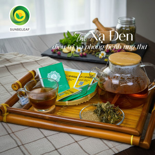 [CHÍNH GỐC] Trà Xạ Đen Hòa Bình Sunbeleaf - Phòng Ngừa Ung Thư Và Hỗ Trợ Điều Trị Xơ Gan - Túi Zip 25 Đến 50 Gói