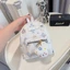 Balo Nhí Mini Họa Tiết In Hình Ngộ Nghĩnh Da PU Phối Vải Tặng Kèm Charm Gấu Dễ Thương - BL004