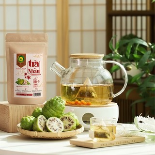 Trà Nhàu Rừng Sunbeleaf - Giảm Đau Nhức Xương Khớp, Viêm Khớp Và Các Triệu Chứng Viêm - Túi Zip 25 Đến 50 Gói