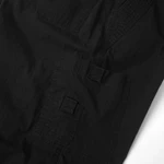 Quần Kaki Ống Rộng DAPPERANDMORE "PARACHUTE CARGO PANTS" Phối 2 Túi Bên Hông Kèm Dây Rút Eo - Đen — ảnh 8