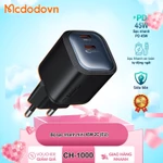 [CỐC SẠC CHÍNH HÃNG] Củ Sạc Nhanh Mcdodo CH-1000 45W Mini 2 Cổng Type-C - Hỗ Trợ PD, PPS, QC 3.0 (Chuẩn EU) — ảnh 1