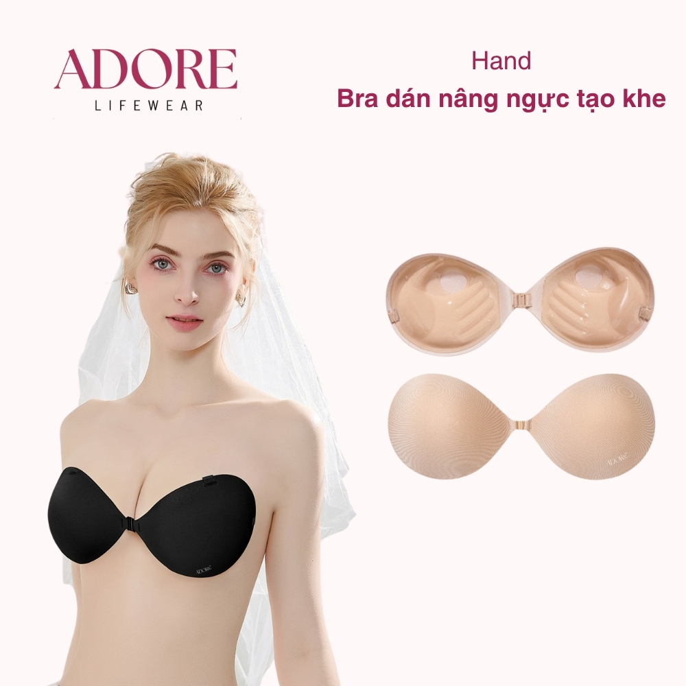 Miếng Dán Nâng Ngực Adore Hình Bàn Tay, Tạo Khe Gom Quả Nâng Đẩy Vòng 1 - Adore Lifewear