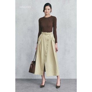 Chân váy kaki xếp ly HAGOO phong cách thanh lịch [CV723]