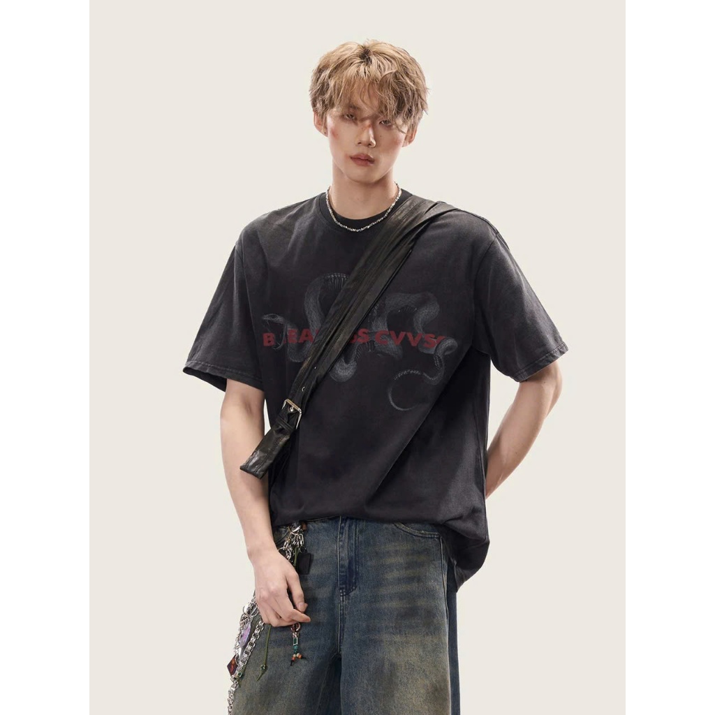 Áo thun Stee Cổ tròn CARDAN Localbrand ICVCVNI Unisex