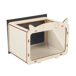Mô hình máy chiếu 3D Hologram - Học liệu giáo dục STEM STEAM - Đồ chơi lắp ghép gỗ