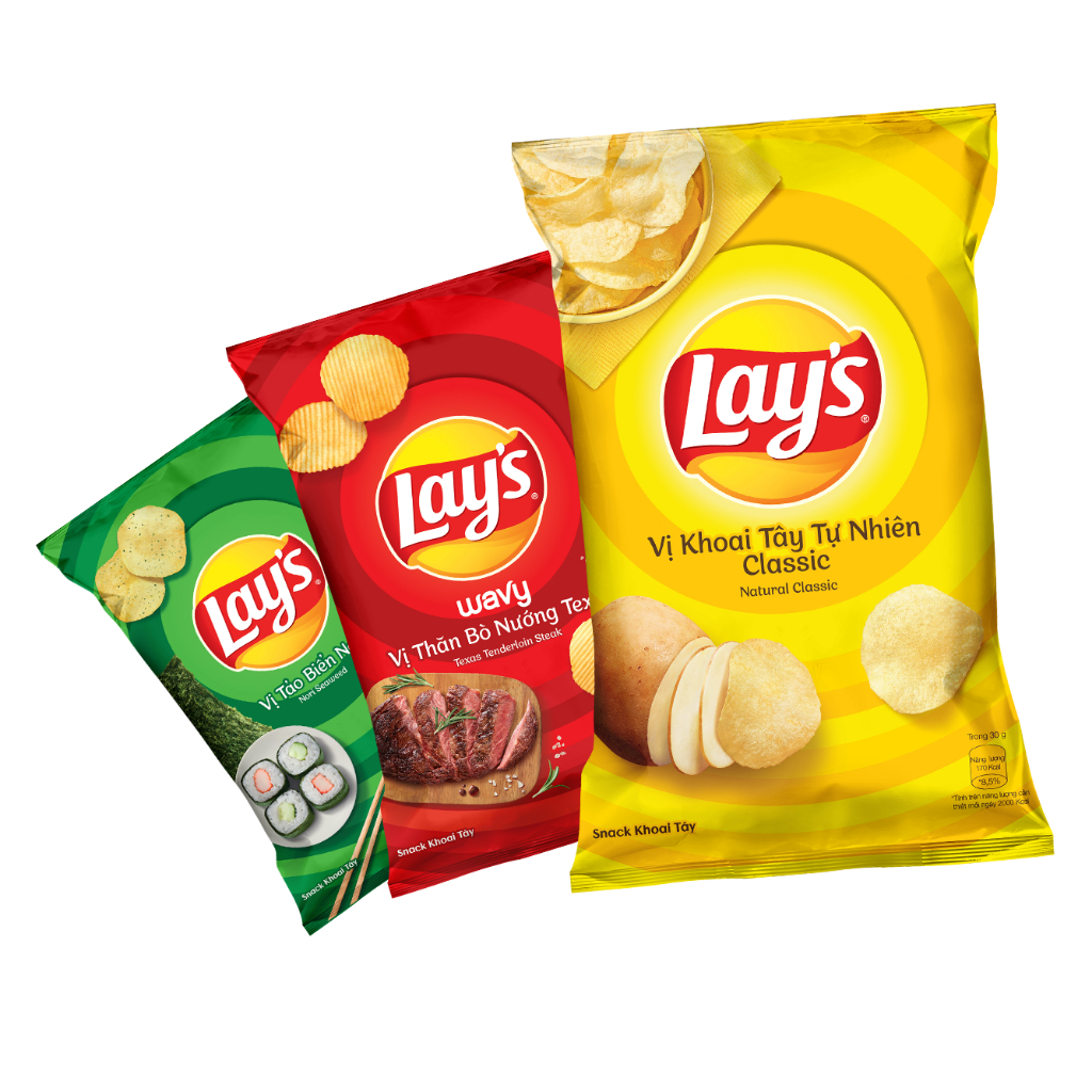 Lay’s - Snack Khoai Tây Chính Hãng, Giá Tốt, Đảm Bảo 丨 Shopee Việt Nam