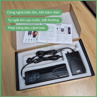 Sưởi Cao Cấp HZQ6 - Biến Tần, Tiết Kiệm Điện - Sử Dụng Cho Bể Cá Cảnh, Thủy Sinh