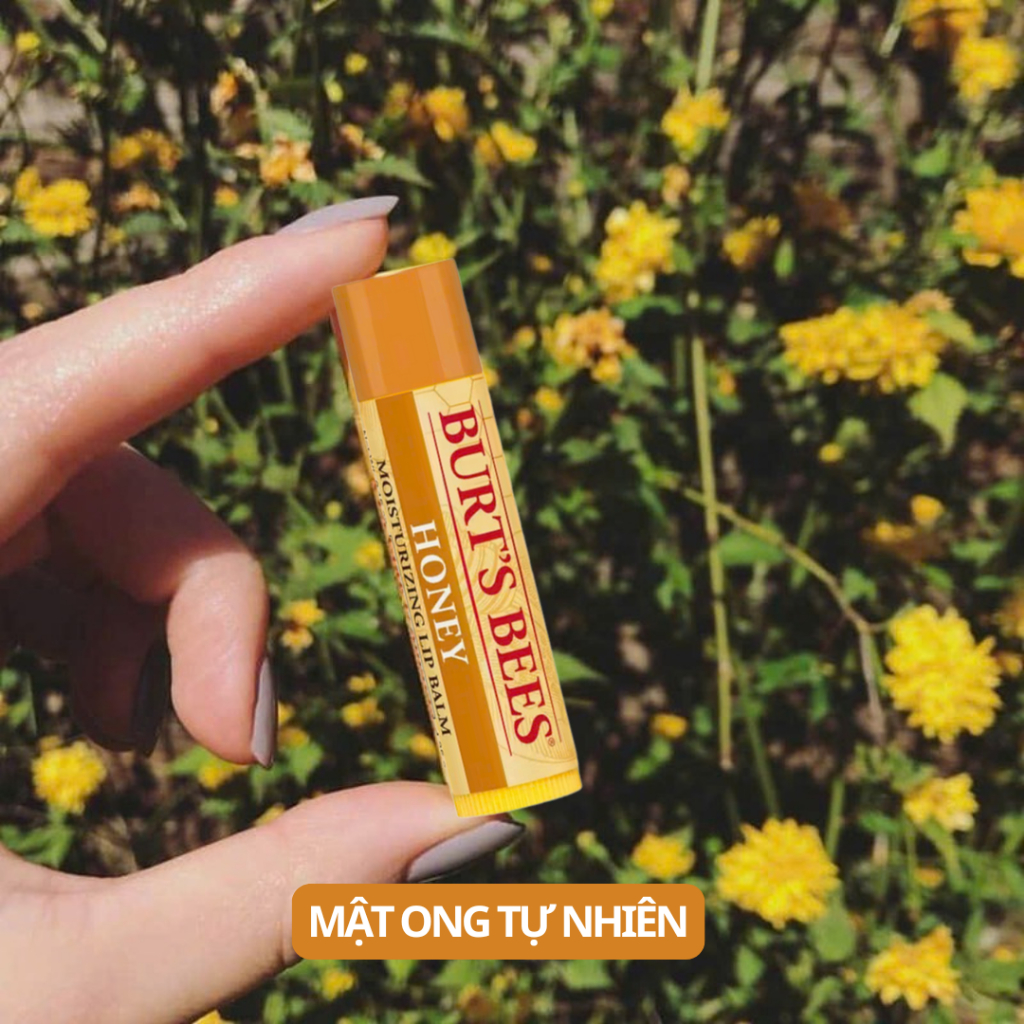 Son Dưỡng Môi Burts Bees Sáp Ong Thiên Nhiên Burt Bee Sun Care Mineral Sunscreen Lip Balm