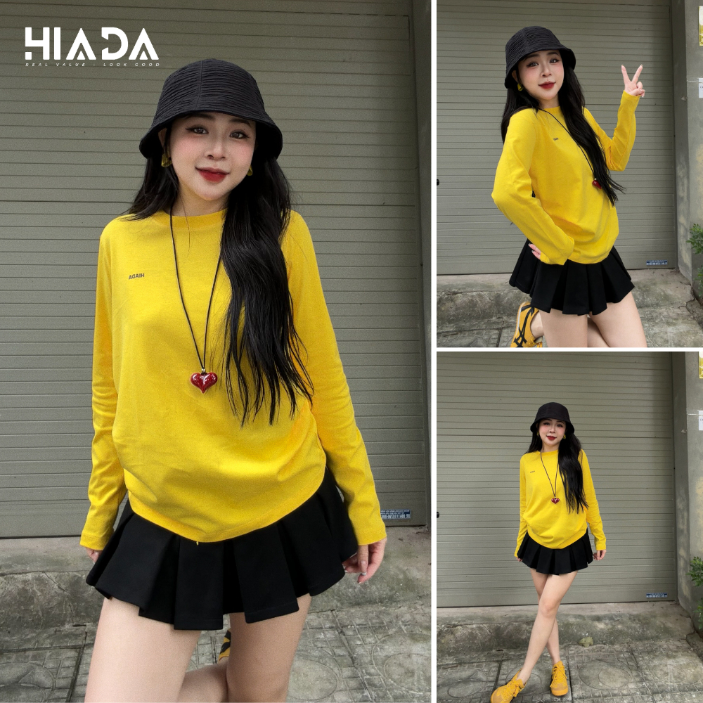 Áo Thun Babytee HIADA 07 Cổ Tròn [ DÀI TAY ]