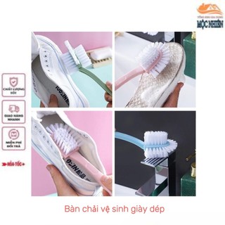 Bàn chải vệ sinh giày dép 5 mặt làm sạch hiệu quả - đa năng, tiện dụng