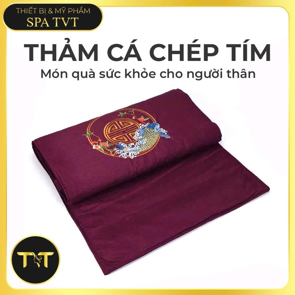 THẢM NGẢI CỨU HOA MAI TVT, THẢM NGẢI CỨU CÁ CHÉP KHÔNG GỐI, THẢM DƯỠNG SINH TOÀN THÂN