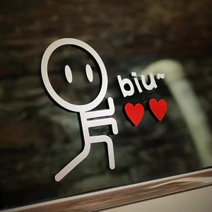 BẮN TIM. Decal hình dán xe máy, nón bảo hiểm, Vespa. Sticker xe điện, dán xe đạp điện. Chống nước