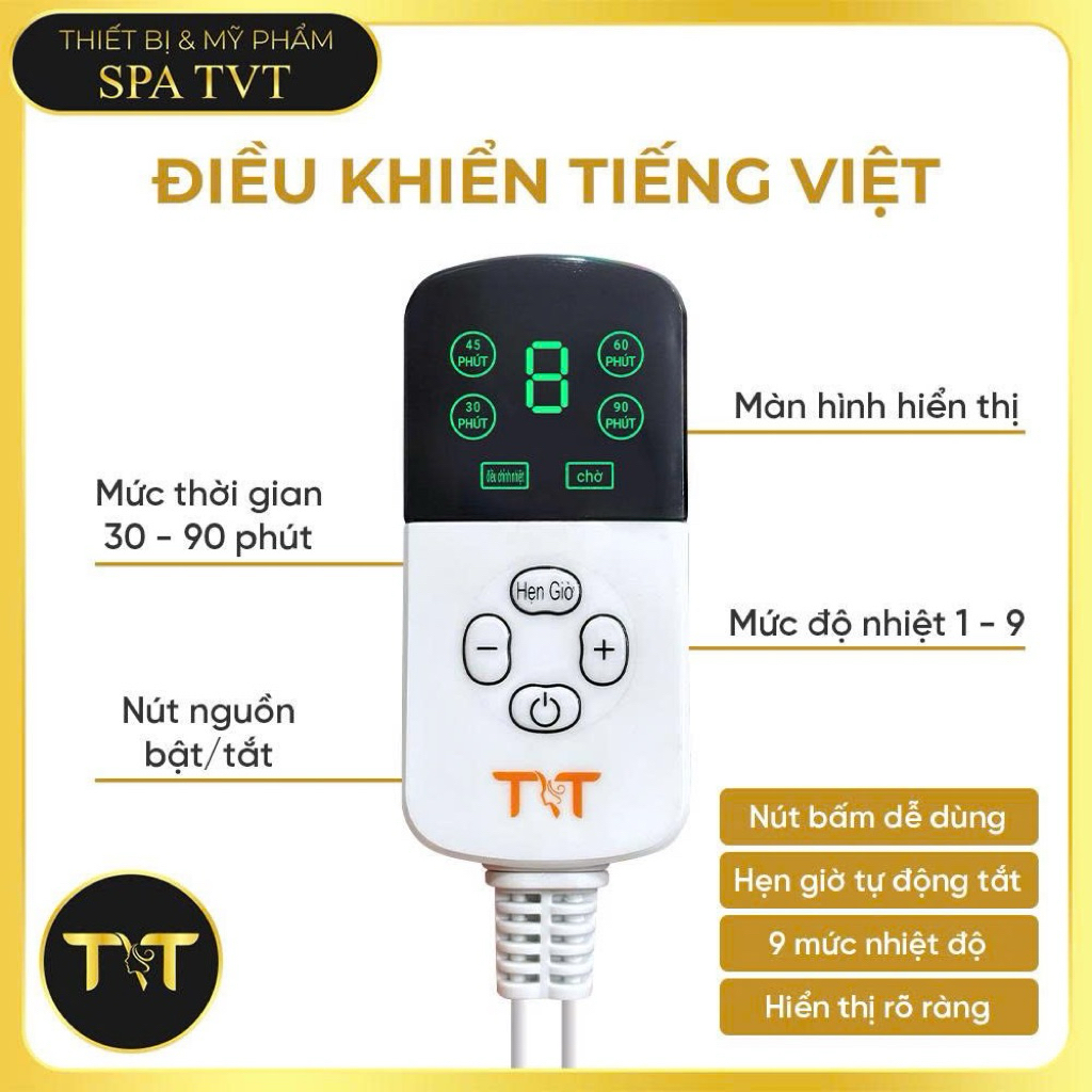 ĐIỀU KHIỂN TVT THAY THẾ CHO THẢM NGẢI CỨU, ĐAI ĐÁ MUỐI, ĐAI CHƯỜM NÓNG