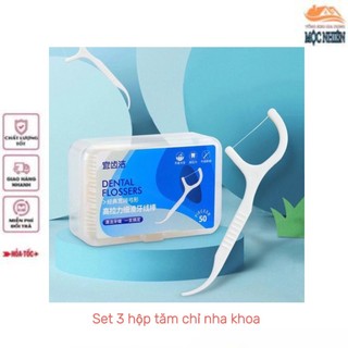 [Combo] Hộp 50 tăm chỉ nha khoa - tiện dụng, an toàn