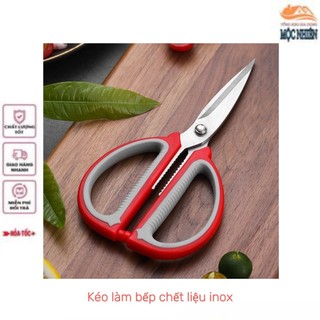 Kéo làm bếp đa năng chất liệu inox không gỉ - sắc bén, siêu bền