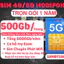 Sim 1 Năm Data Giá Rẻ 5G Vinaphone U1500 ESIM 12MDT150 MXH120 12FHN 12FHCM 12A69S MOBIFONE BIG50Y SIM LẮP CỤC PHÁT