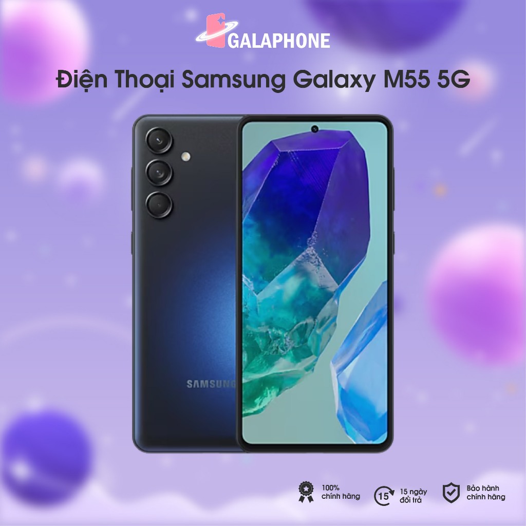 Điện Thoại Samsung Galaxy M55 5G 12GB/256GB - Chính Hãng | Shopee Việt Nam