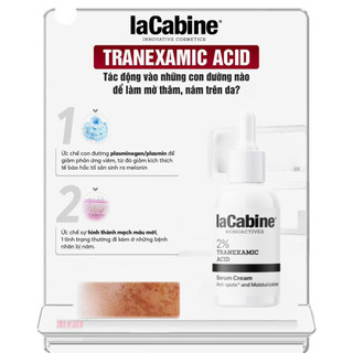 [ Hàng công ty] Tinh Chất Giảm Nám, Trắng Da LaCabine 2% Tranexamic Acid Serum Cream