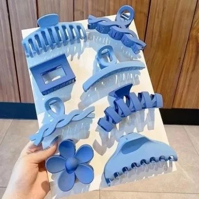 Set 8 kẹp càng cua - Kẹp Tóc Nhựa Phong Cách Hàn Quốc Cho phái nữ