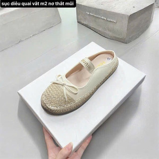 Sục nữ mũi cói quai ngang phá cách HH100