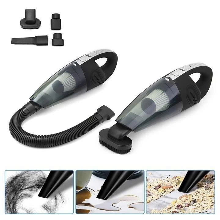 Máy Hút Bụi Cầm Tay Không Dây 5IN1, Lực Hút 18000PA Siêu Khỏe Công Suất 120W, Hút bụi cầm tay không dây khoẻ