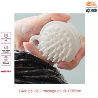 Lược gội đầu, massage da đầu Silicon - Bảo vệ da đầu, chăm sóc tóc hiệu quả