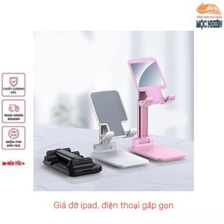 Giá đỡ ipad, điện thoại gấp gọn để bàn tiện dụng