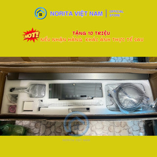 Sen Cây Tắm Đứng Nóng Lạnh Norita V10 Pro Full LED Hiển Thị Nhiệt Độ  Củ Đồng, Mạ Titan, Bảo Hành 3 Năm