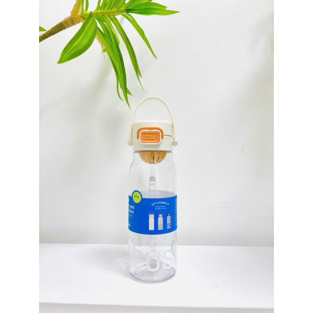 [NEW] Bình nước KITA BASE Inochi tích hợp quai xách, nắp đậy chống rò rỉ, có lưới lọc và vạch chia dung tích tiện lợi