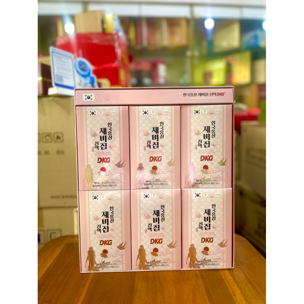 Yến sào hồng sâm DKG 70ml x 30 gói/hộp