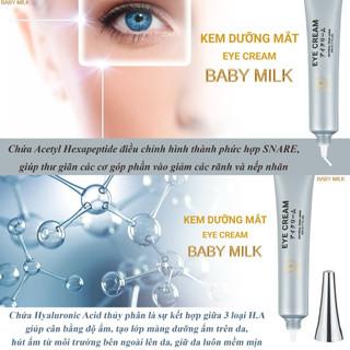 [Hot] Kem Dưỡng Mắt Eye Cream Baby Milk - Hàng Hiệu Cao Thiên Nhi
